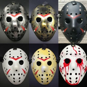 Jason Hockey Mask Halloween Costume Horror Cosplay-Party Masquerade Props Masks. - Picture 1 of 14
