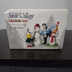 Department 56 Christmas Lane like father, like son Figurine - Picture 1 of 5