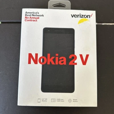 Brand New Verizon Nokia 2 V Blue/silver - Image 1 of 4