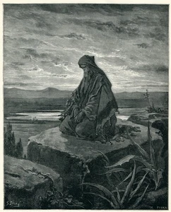 Old Testament Prophecy THE GREAT PROPHET ISAIAH 1890 Dore Bible Art - Picture 1 of 4