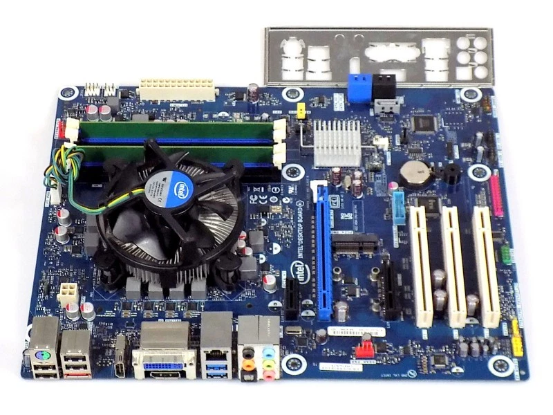 Mainboard CPU RAM Retro Bundle: Intel DH77KC / Intel Core i5-3570K / 8GB DDR3 - Bild 1 von 1