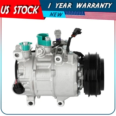 Compresor de aire acondicionado con embrague para Ford Focus 2,0 L 2015 2016 2017 2018 Foto 1 de 4