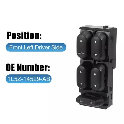 Master Power Window Door Switch Fit Ford Explorer Sport Trac 2001-2003 Left Side - Изображение 1 из 4