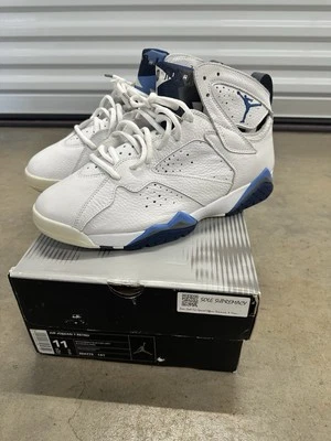 Jordan Retro 7 - Azul Francés - Lanzamiento 2002 - Talla 11 - USADO - Ligeramente Usado Foto 1 de 4