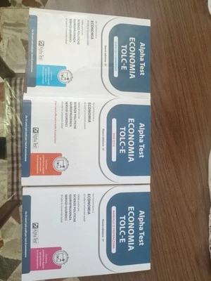 Alpha Test Plus Economia Tolc E. Kit di preparazione completo 2023-2024 - Immagine 1 di 4