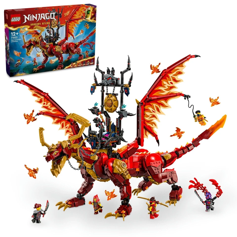 LEGO Ninjago Source Dragon Motion Toy Present Block Boys Girls Children 11 Years - Image 1 of 4