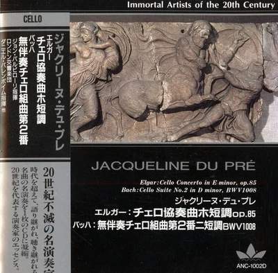 JACQUELINE DU PRÉ Immortal Artists of the 20th Century (CD, 1994, AKASAKA) Foto 1 de 4