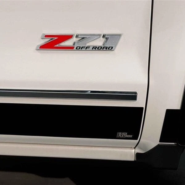 For Ford F-250 Super Duty 17-22 Putco Black Platinum Rocker Panel Covers Foto 1 de 1