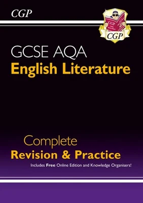 GCSE English Literature AQA Complete Revision & Practice - Grade... by CGP Books - Image 1 of 2