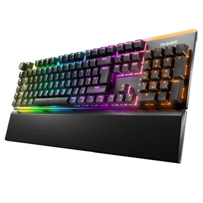 Be Quiet! Light Mount Silent Linear Rgb Mechanical Keyboard 3D Media Wheel 5 Mac - Image 1 of 2