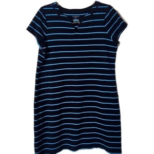 Talbots Kleid marine und blau gestreift XLP - Bild 1 von 4