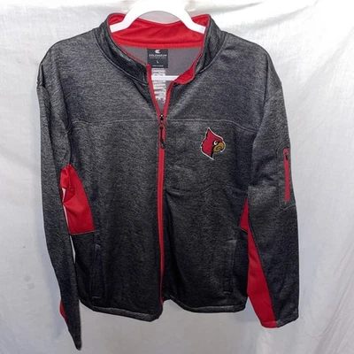 Куртка спортивная Colosseum мужская размер большой серая красная для активного отдыха кардиналов - Изображение 1 из 4
