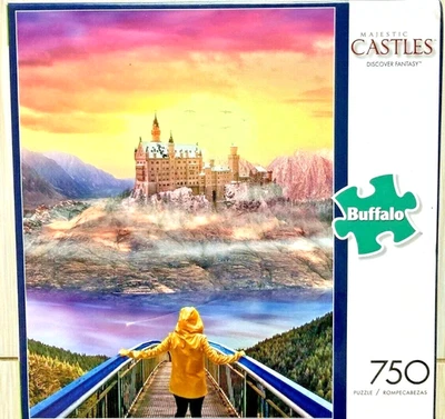 Majestic Castles Discover Fantasy Jigsaw Puzzle 750 pc NEW & SEALED - Image 1 of 2