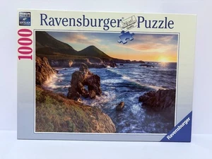 Puzzle SEALED Ravensburger Jigsaw Puzzle 1000 Pcs Big Sur Sunset' Water Nature - Picture 1 of 2