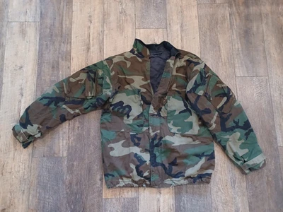 Military Jacket Suit Chemical Protective Class 1 Woodland Camo US Army Size M - Image 1 of 4