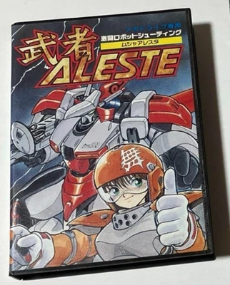 TOAPLAN Sega Mega Drive Musha Aleste  w/Box Used M.U.S.H.A. - JAPAN Retro Game - Image 1 of 4