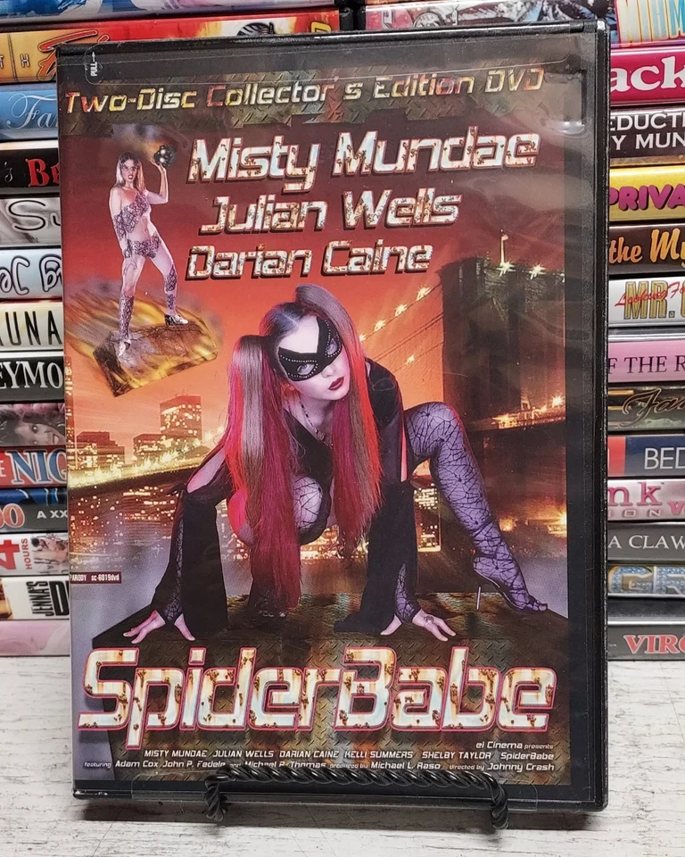 Spiderbabe ( 2 DVD, 2003) Misty Mundae,Darian Caine,Julian Wells Rare Oop - Image 1 of 1