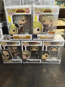 My Hero Academia and Attack on Titan Funko Pop Lot Brand New (Lot of 5 Pops) - Picture 1 of 6