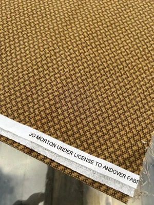 Quilt Fabric - OOP - Jo Morton For Andover - Brown & Mustard, 3 Pc - Image 1 of 4