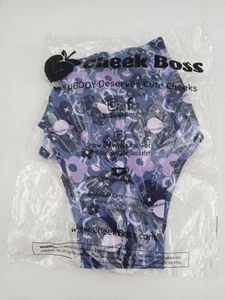 Cheek Boss Unterwäsche Höschen Damen Large Lila Galaxy Blumen Cheeky Bikini - Bild 1 von 7