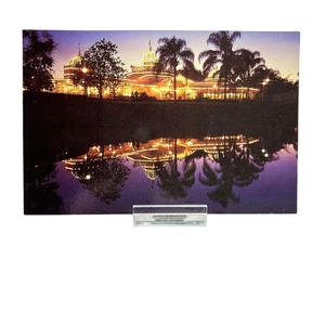 1980s Disney World Postcard Crystal Palace Victorian Restaurant Unused 4 x 6" - Picture 1 of 3