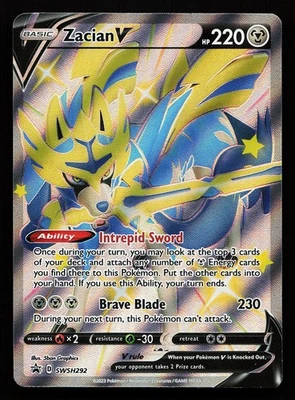 Zacian V SWSH292 Sword & Shield Promo Pokémon Card - Image 1 of 2