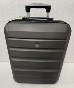 Aerolite Lightweight Hardshell 2 Wheel Hand Cabin Luggage carry on Suitcase - Picture 1 of 9
