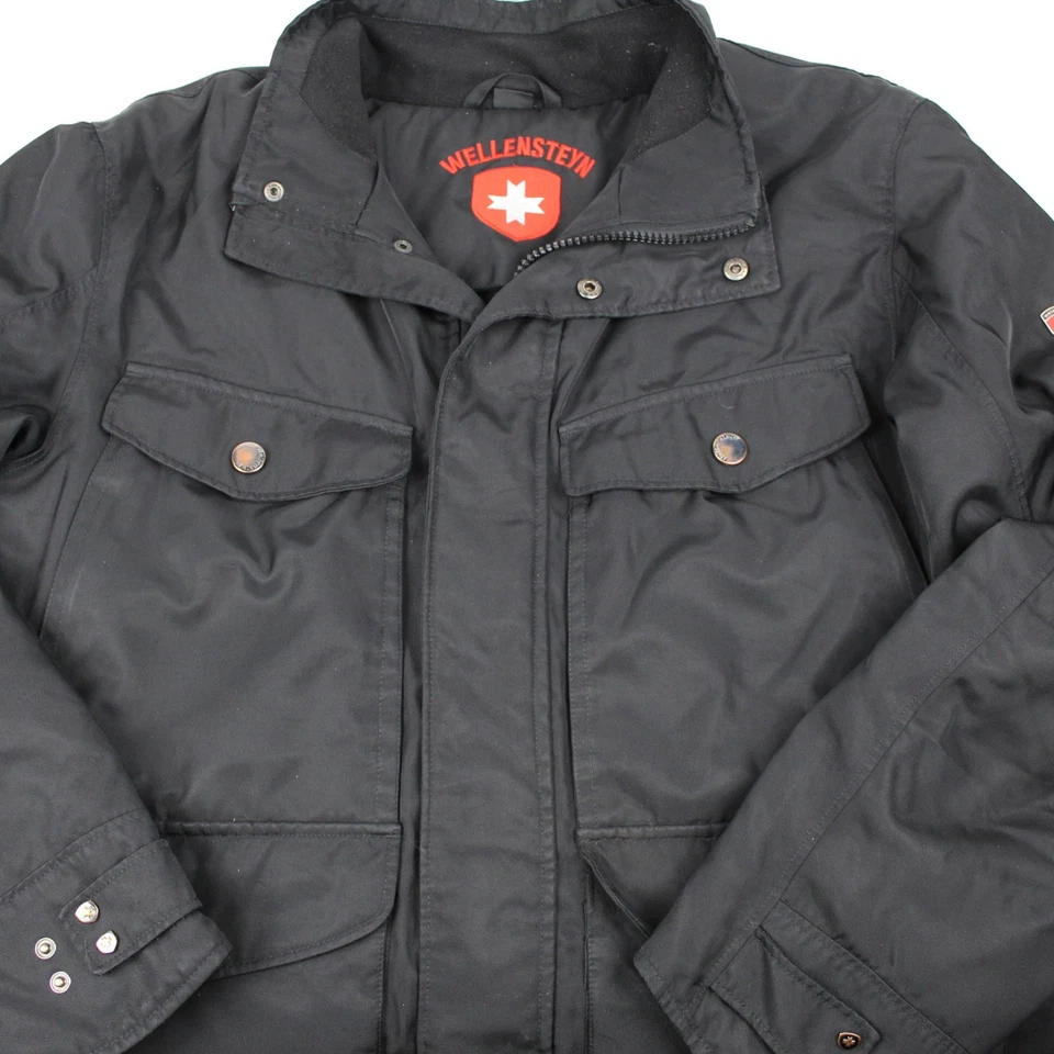 Wellensteyn Beljuga Chaqueta de Invierno Para Hombre XL Negro Estilo Militar Abrigo Cremallera Completa Foto 1 de 4