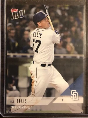 2018 Topps Now #OD-437 A.J. Ellis San Diego Padres - Image 1 of 2