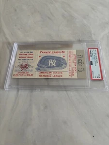 1977 MLB All Star Game Yankee Stadium Ticket Stub HOF Don Sutton MVP- PSA gr. - Picture 1 of 5