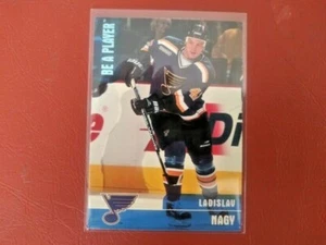 1999-00 ITG BAP Memorabilia Blues Hockey Card #385 Ladislav Nagy Rookie - Picture 1 of 1