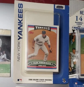Blister conjunto equipo Topps New York Yankees 2006 | Rodríguez | Sellado - Imagen 1 de 1