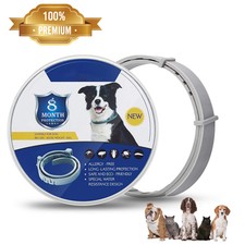 3x Abjustable Dog Cat Flea &Tick Repellent 8 Month Anti Insect Collar Protection