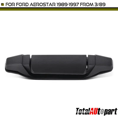 Manija de puerta exterior negra lisa para Ford Aerostar 1989-1997 lado del conductor delantero Foto 1 de 4