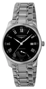 Longines Master Colección Power Reserve Automático Acero Reloj Hombres - Imagen 1 de 3