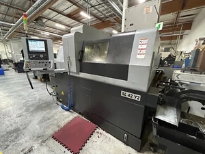 2017 Genturn SL-42Y2 8Axis CNC Swiss Lathe LiveTooling Dual Y-Axis LNS Barfeeder - Picture 1 of 10