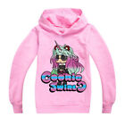 Kids Girls Cookie Swirl C Print Casual Hoodie Long Sleeve Sweatshirt Jumper Tops