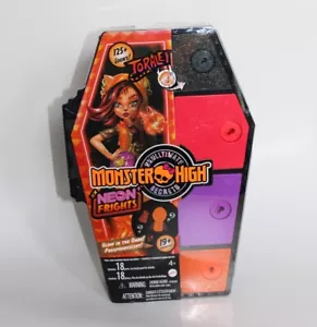 Monster High Skulltimate Secrets Neon Frights cat TORALEI - mint in unopened box - Picture 1 of 2