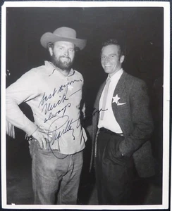 CHARLTON HESTON firmado de lujo 8x10 ¡todavía años 50!¡! ¡FOTO RARA!¡! - Imagen 1 de 6