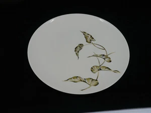 CASTLETON CHINA DINNER PLATE, LYANA PATTERN, COUPE SHAPE, COSTIGAN, EVA ZEISEL - Picture 1 of 4