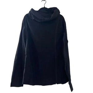 Army of Me Black full zip Cowl neck jacket sz XL - Picture 1 of 6