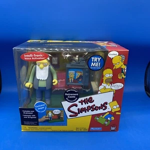 Playmates The Simpsons Interactive Environment Retirement Castle With Jasper NIP - Picture 1 of 9