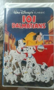 WALT DISNEY'S CLASSIC 101 DALMATIANS VHS CLAM SHELL CASE   - Picture 1 of 3