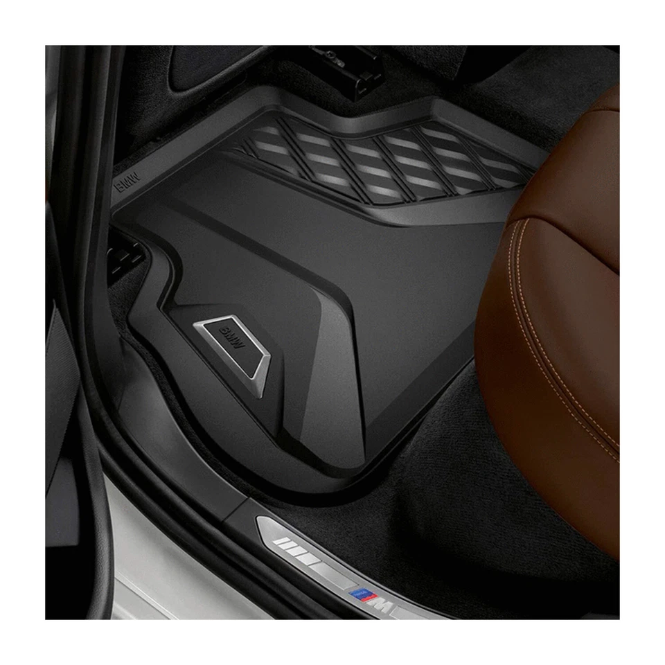 Alfombrillas de goma negras para todo tipo de clima originales OEM para BMW G06 F86 X6 20-23 Foto 1 de 1