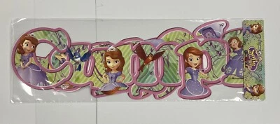 Sofia The First Birthday Banner (Espanhol) / Letrero Móvil de Feliz Cumpleaños. - Imagem 1 de 2