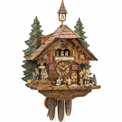 "Clock of the Year 2018" Cuckoo Clock 8-day-movement Chalet-Style 24.8" by Hekas Cover