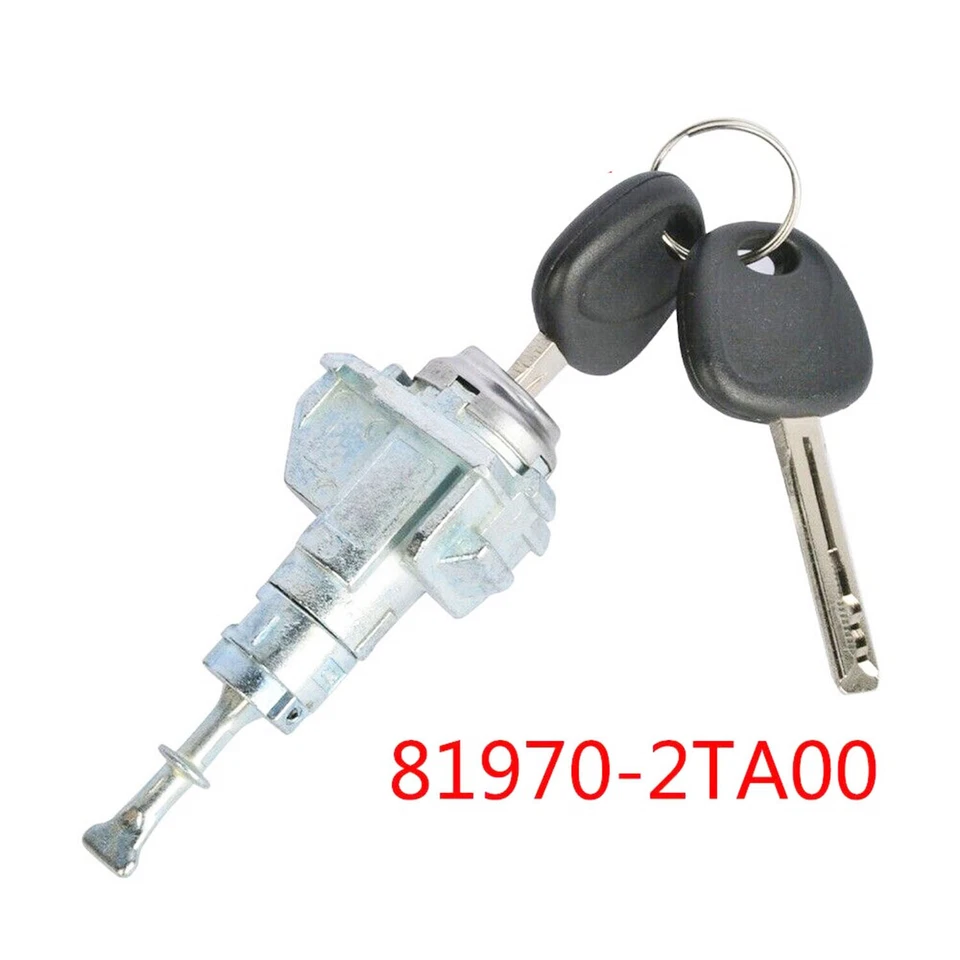 For 2011-2015 Kia Optima Door Lock Cylinde w/ 2 Keys Left Driver Side 819702TA00 - Image 1 of 4