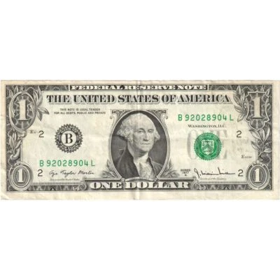 [#197157] United States, One Dollar, New-York, VF - Image 1 of 2