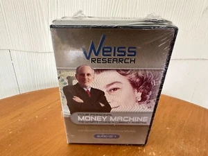 MONEY MACHINE CD'S- COMPLETE COURSE IN CURRENCY INVESTING BY WEISS RESEARCH NEW! - Picture 1 of 7