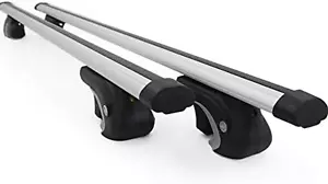 48" Roof Rack Cross Bars for OEM Rooftop Side Raised Rails Universal Adjustable - Picture 1 of 5